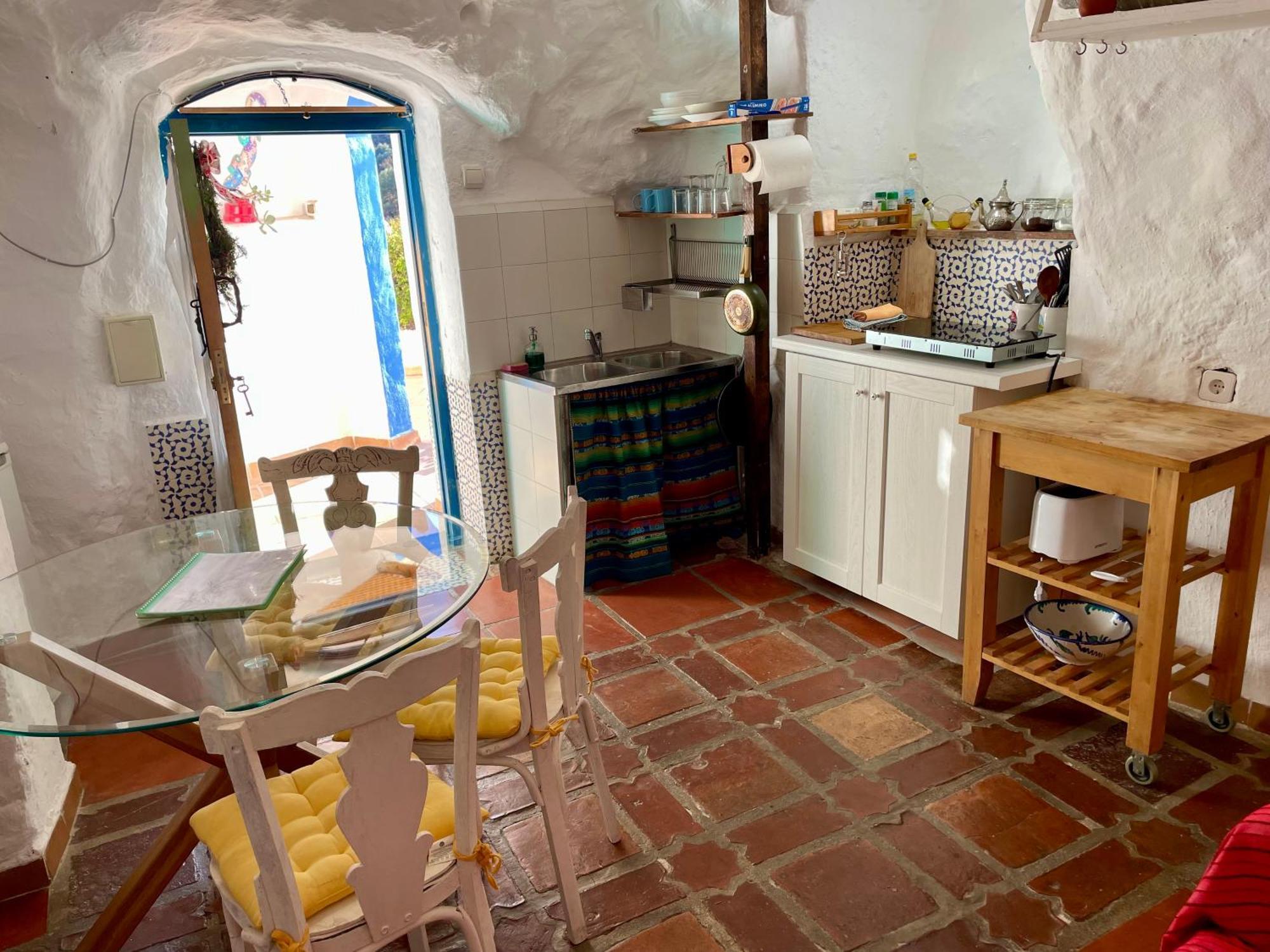 Casa Cueva Muntasal Villa Monachil Eksteriør billede