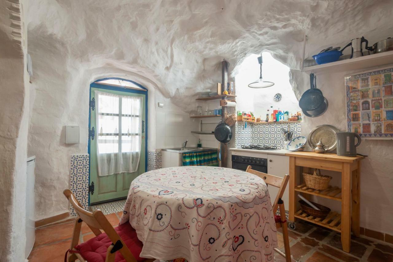 Casa Cueva Muntasal Villa Monachil Eksteriør billede